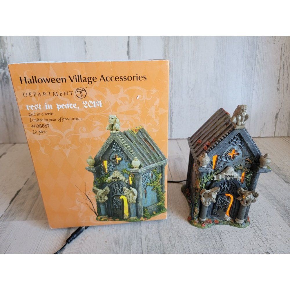 Dept 56 4038887 2014 Rest in peace‎ Halloween Village accessory